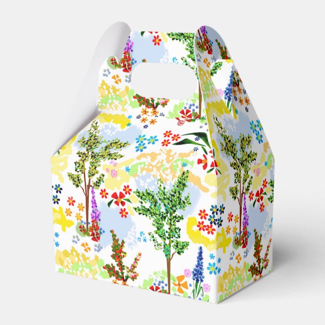 Sommergarten Geschenkschachtel (Vorderseite)