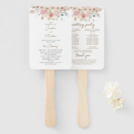 Sommergarten Hochzeit der Wasserfarben Fächer