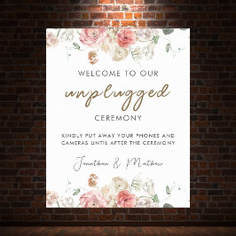 Sommergarten Hochzeit der Wasserfarben Poster