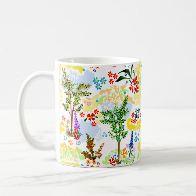 Sommergarten Kaffeetasse (Links)