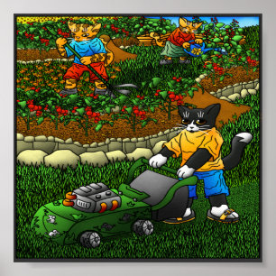 Sommergarten Poster