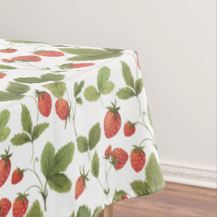 Sommergarten   Strawberry Tablecloth Tischdecke