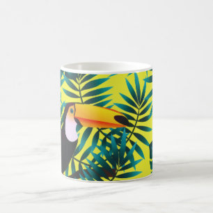 Sommergärten Tropischer Toucan Jungle Foliage Kaffeetasse