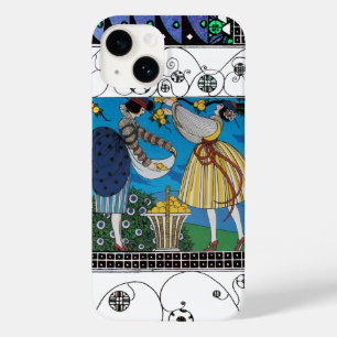 SOMMERGARTEN UND WIRBEL /FASHION COSTUMEN DESIGNER Case-Mate iPhone HÜLLE