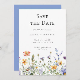 Sommergarten Wildblume Save The Date