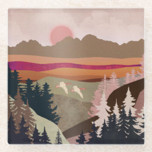 Sommergäse Glasuntersetzer