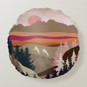 Sommergäse Rundes Kissen