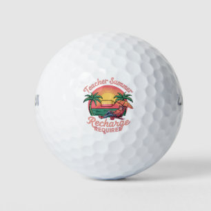 Sommergebühr für Lehrer am letzten Schultag erford Golfball