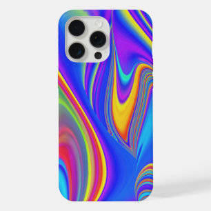 Sommergefühl , Abstrakte 3D Regenbogenkunst iPhone 15 Pro Max Hülle