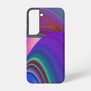 Sommergefühl , Abstrakte 3D Regenbogenkunst Samsung Galaxy Hülle