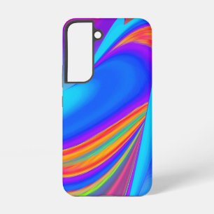 Sommergefühl , Abstrakte 3D Regenbogenkunst Samsung Galaxy Hülle