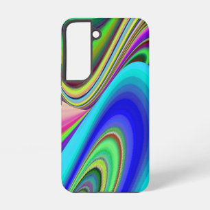 Sommergefühl , Abstrakte 3D Regenbogenkunst Samsung Galaxy Hülle
