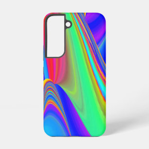 Sommergefühl , Abstrakte 3D Regenbogenkunst Samsung Galaxy Hülle