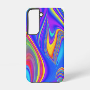 Sommergefühl , Abstrakte 3D Regenbogenkunst Samsung Galaxy Hülle