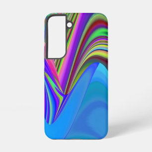 Sommergefühl , Abstrakte 3D Regenbogenkunst Samsung Galaxy Hülle
