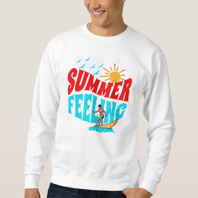 SOMMERGEFÜHL. SWEATSHIRT (Vorderseite)