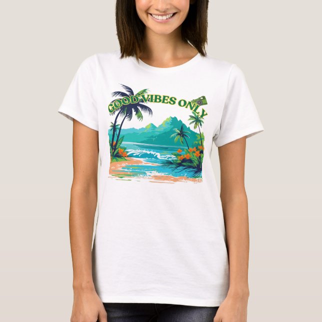 Sommergeist auf Ihrem T - Shirt (Vorderseite)