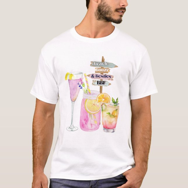 SOMMERGETRÄNKE T-Shirt (Vorderseite)