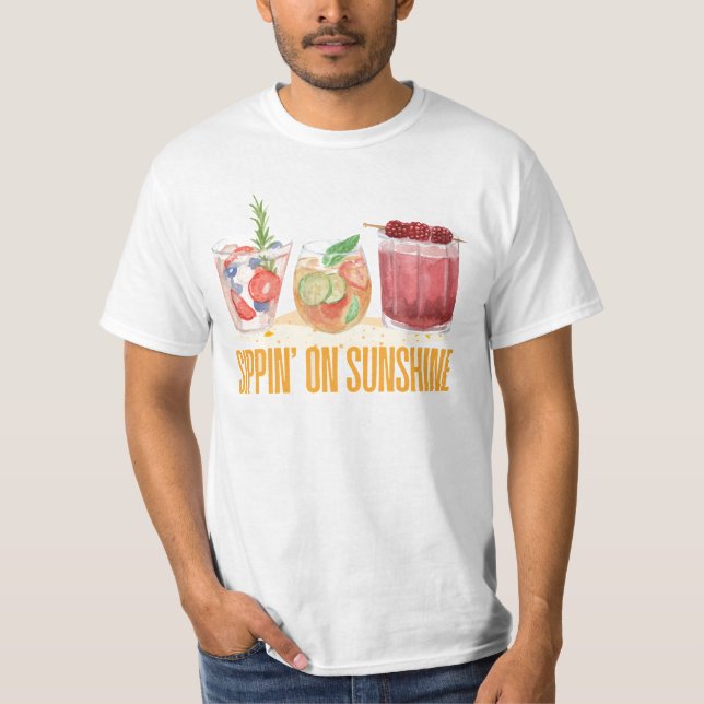 SOMMERGETRÄNKE T-Shirt (Vorderseite)