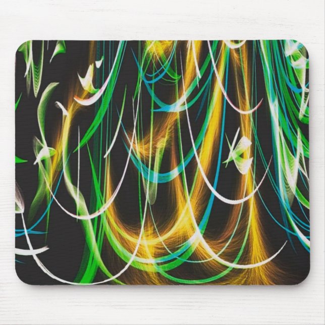 Sommerglanz in der Nacht Mousepad (Vorne)