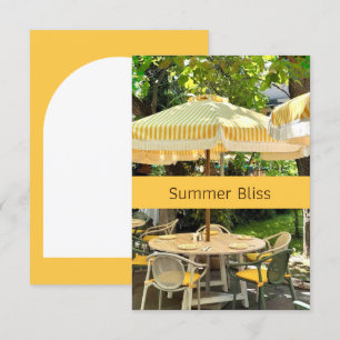 Sommerglück Postkarte vom Sunny Park Café