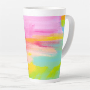 Sommergrößen Latte Cup Milchtasse