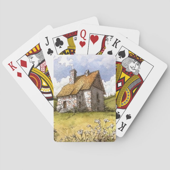Sommerhaus Spielkarten (Rückseite)