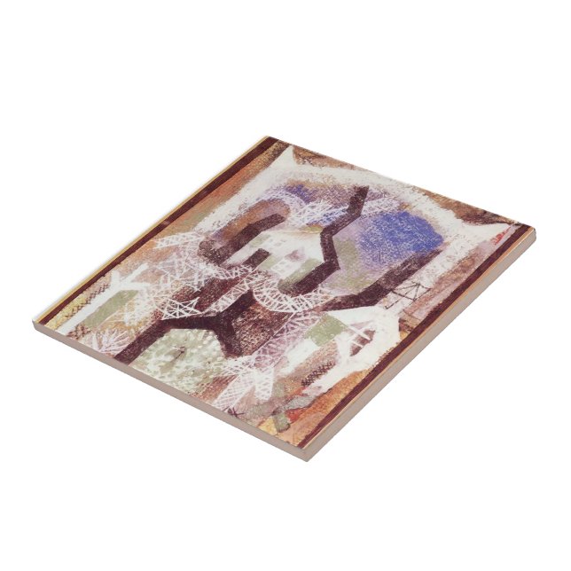 Sommerhäuser Pauls Klee- Fliese (Seite)