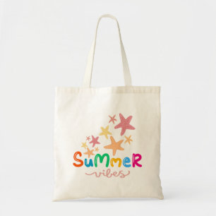 Sommerhäuser und Starfish Frauen Tragetasche