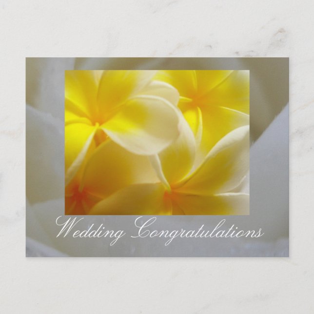 Sommerhochzeit Postkarte (Vorderseite)