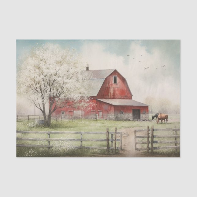 Sommerhof Seidenpapier (Vorderseite)