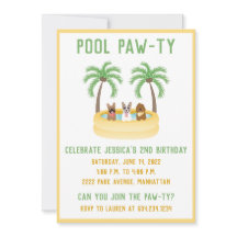 Sommerhunde Schwimmbad