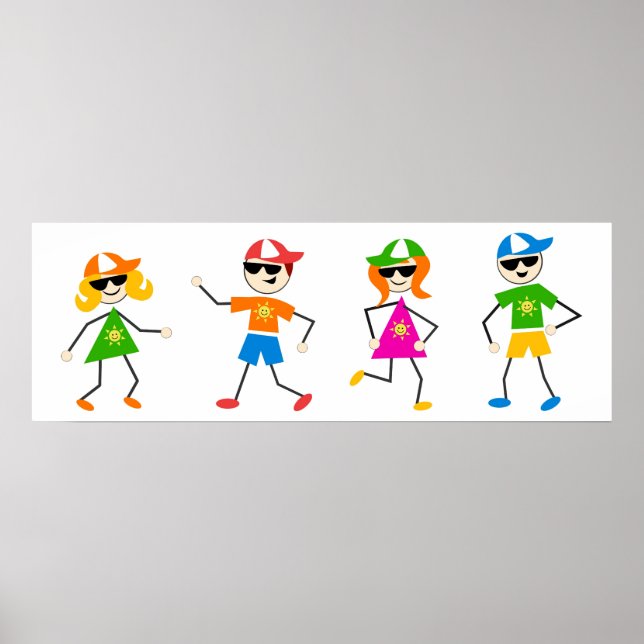 Sommerkinder Poster (Vorne)