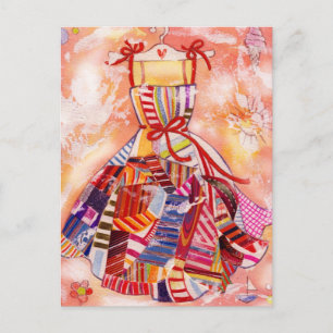 Sommerkleidung Postkarte