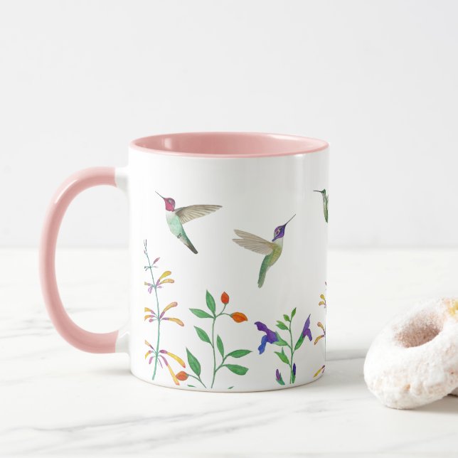 Sommerkolibris Tasse (Mit Donut)