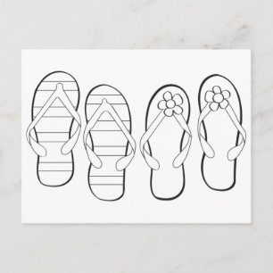 Sommerkollektion Postkarte