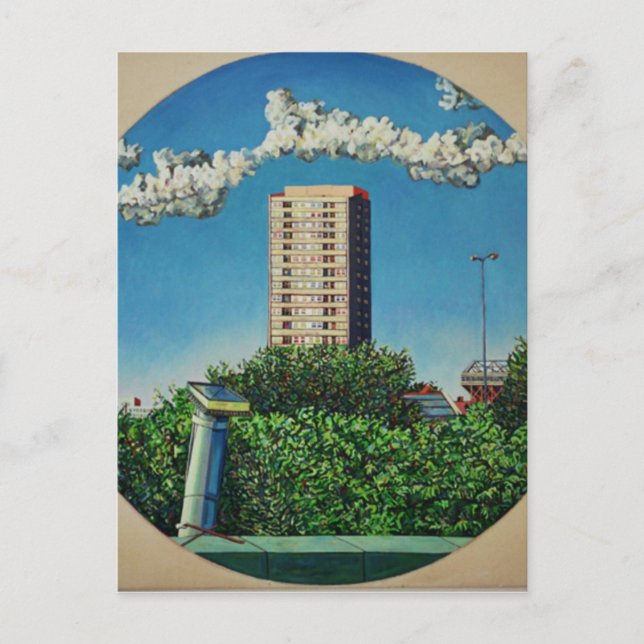 Sommerkonservenstadt Postkarte (Vorderseite)