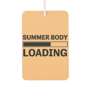 Sommerkörperbeladung Funny Sport Gym Autolufterfrischer