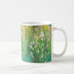 Sommerkräutern, Wildblumen, Blumengelb Kaffeetasse