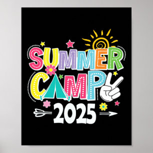 Sommerlager 2025 Sommerferien Matching Fam Poster