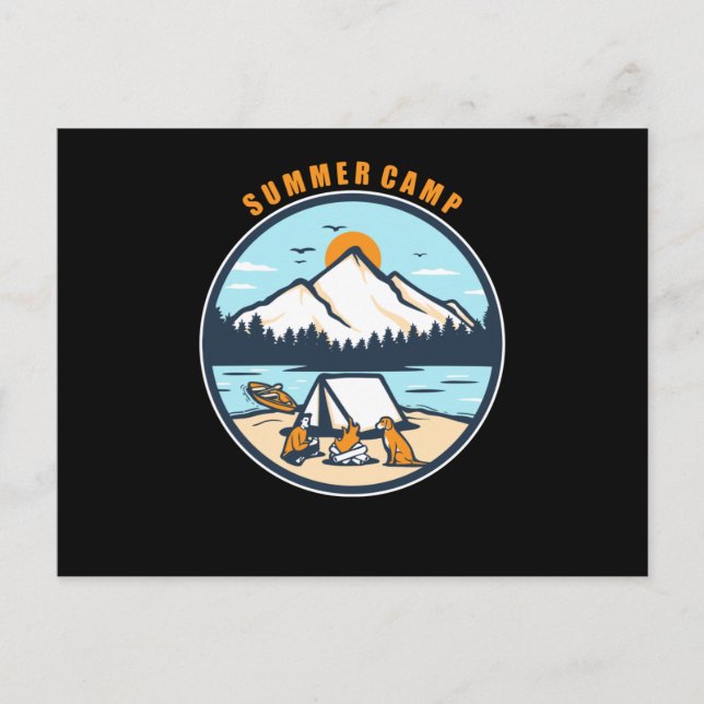 Sommerlager Postkarte (Vorderseite)