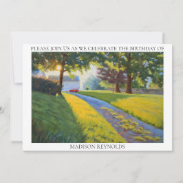 Sommerlandschaft Szene in hellen Sonnenlicht Gebur