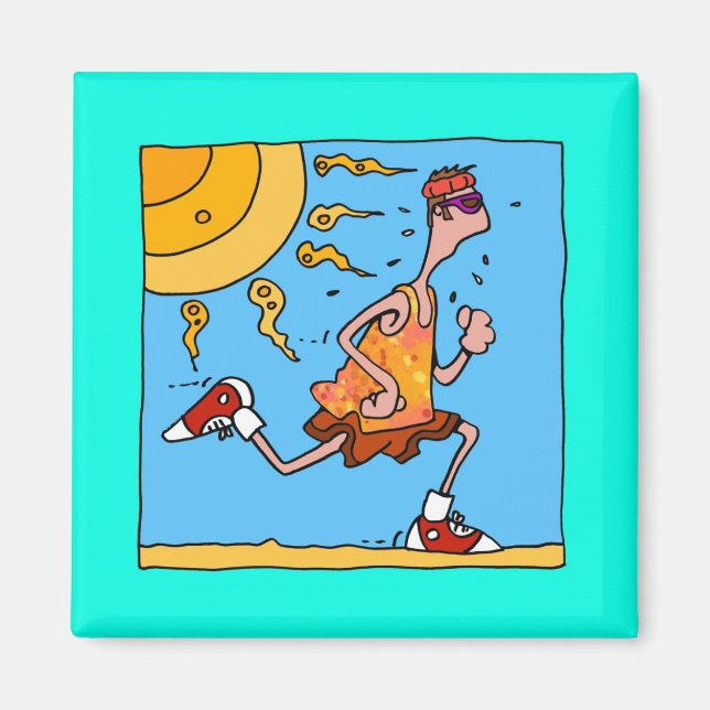 Sommerläufer (Typ) Magnet (Vorne)