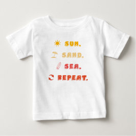 Sommerlaune Toddler T-Shirt - Spaßiger Sommer vora