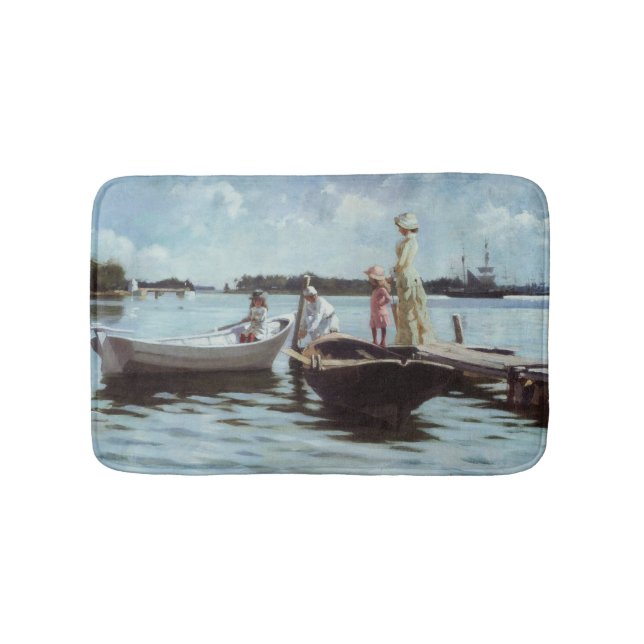 Sommerleben auf den Inseln (von Albert Edelfelt) Badematte (Vorderseite)