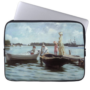 Sommerleben auf den Inseln (von Albert Edelfelt) Laptopschutzhülle