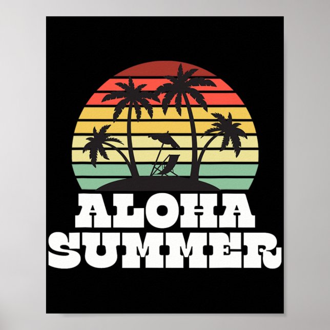 Sommerlehrer Letzter Schultag 1 Poster (Vorne)