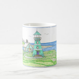 SommerLeuchtturm 3 Kaffeetasse