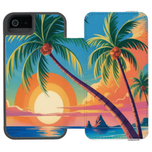 Sommerliche Atmosphäre Incipio Watson™ iPhone 5 Geldbörsen Hülle