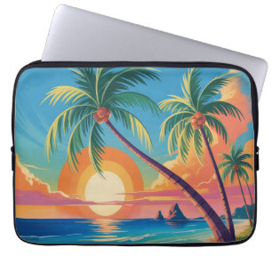 Sommerliche Atmosphäre Laptopschutzhülle